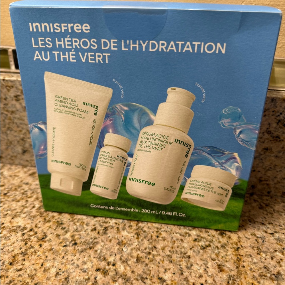 Innisfree Green Tea Hydration Skincare Set